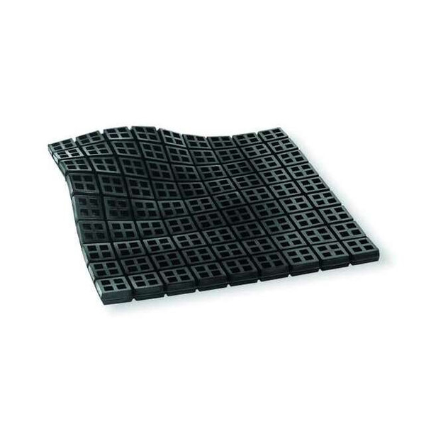Mason Industries Vibration Isolator Pad,3/4 in H,PK2 2LVR6