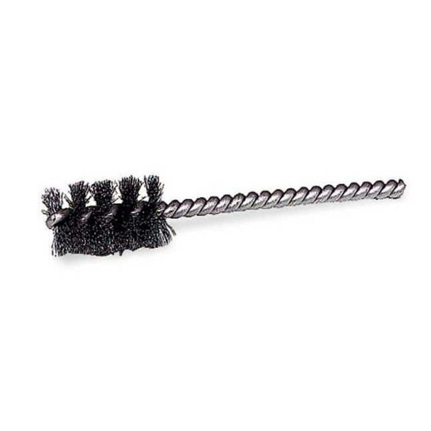 Weiler Single Spiral Tube Brush,Power,0.75"dia. 91015