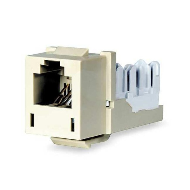 Hubbell Premise Wiring Modular Jack,0.875 in H,Black HXJUBK