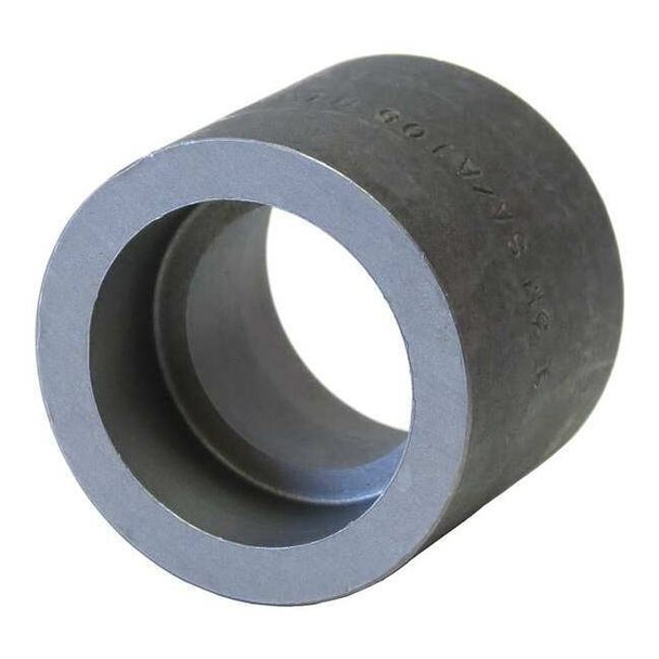 Coupling Coupling, 3/4" Pipe, Socket Weld, Black Forged Steel, Class 3000
