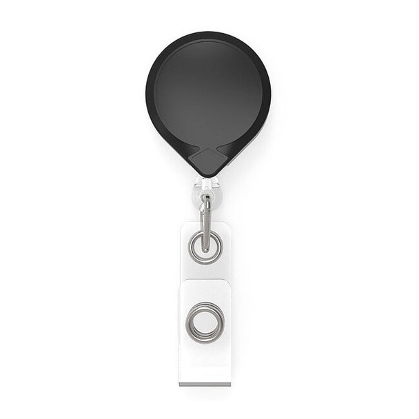 Key-Bak Blk MiniBak ID Vinyl Strap Standard Clip 0057-005