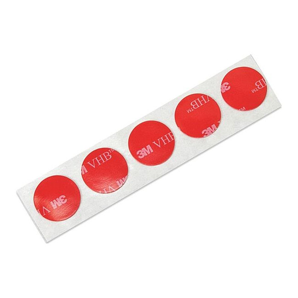 3m Foam Tape, Transparent, Disc, PK5 4910