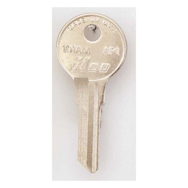 Kaba Ilco Key Blank,Brass,Type AP1,6 Pin,PK10 101AM-AP1