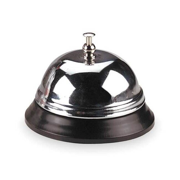 Officemate Call Bell,Nickel,3 3/8 Diameter 93671