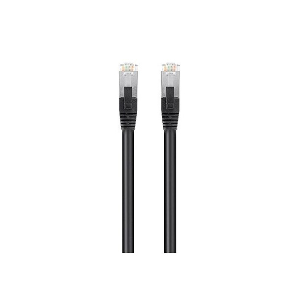 Monoprice Voice and Data Patch Cord,Black,10 ft L 41036
