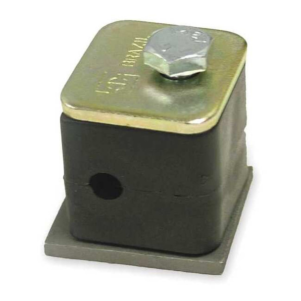 Parker Tube Clamp Kit,Weld Plate,1/2 In WP2127