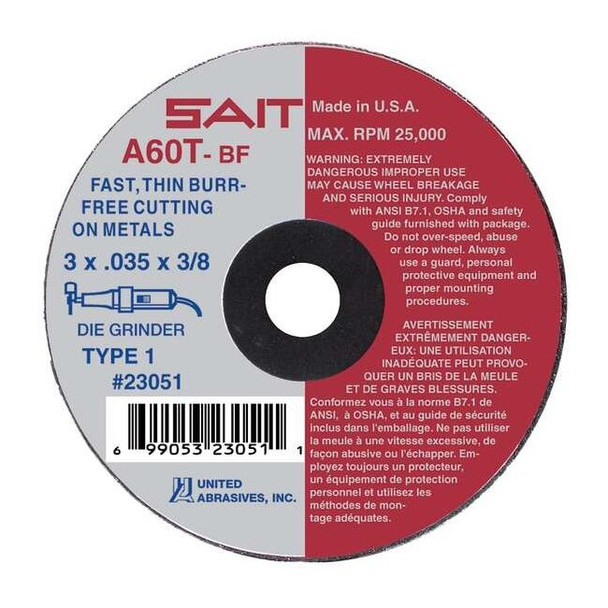 United Abrasives/Sait 23068