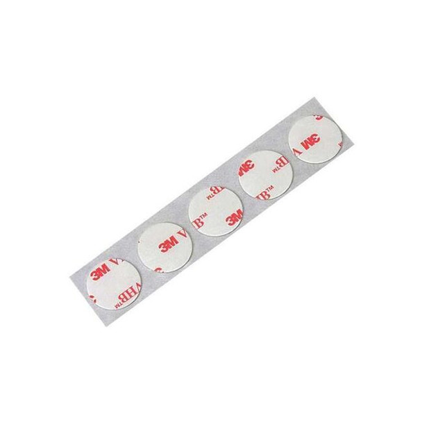 3m Foam Tape, White, Disc, PK5 4930