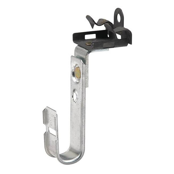 Eaton B-Line J-Hook, 3/4" Size, 30 lb Max. Load Capacity, Silver BCH12-U-2-4