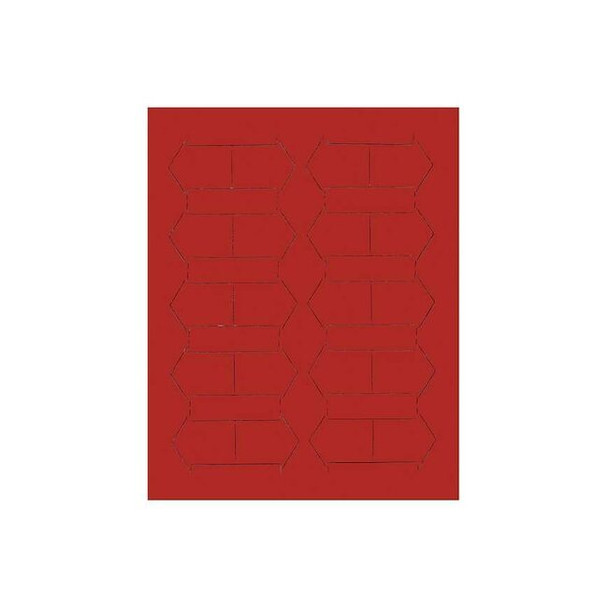 Magna Visual Magnetic Arrows,3/4 In. W,Red,PK20 FI-423