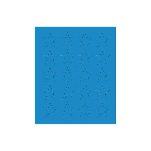 Magna Visual Magnetic Stars,3/4 In. W,Blue,PK20 FI-525
