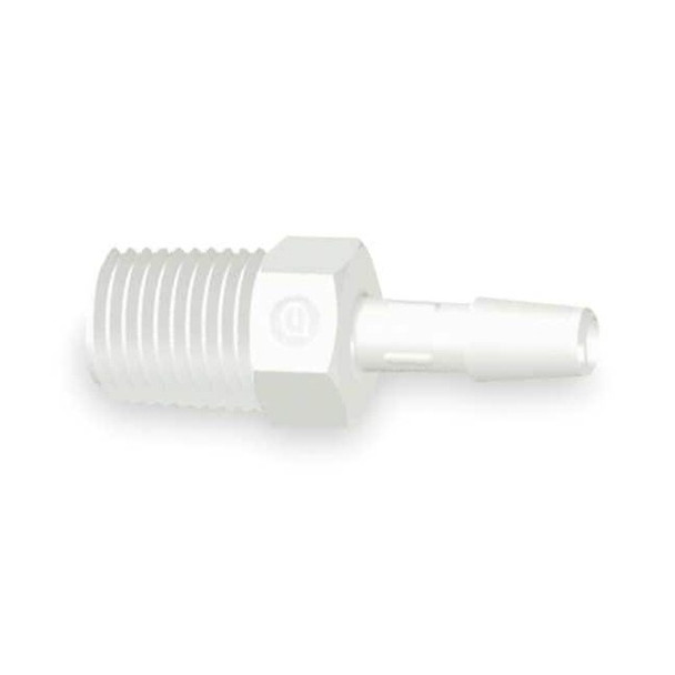 Eldon James 3/4" Barbed x 1/2" MNPT Male Adapter PK 10 A8-12WP