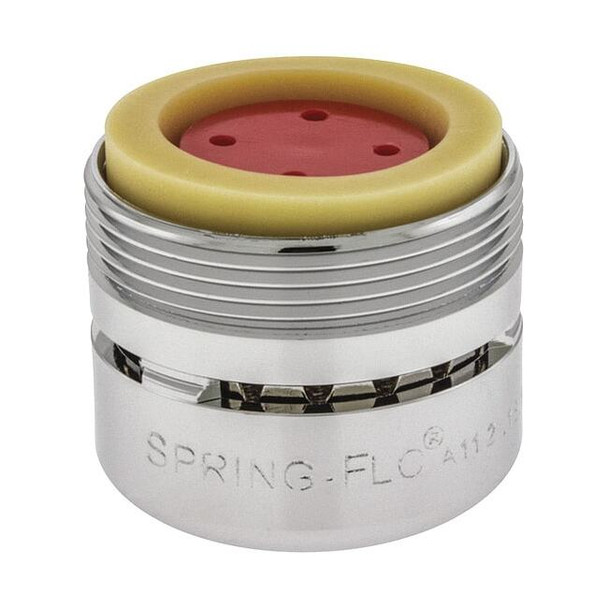 2.2 gpm Outlet, 15/16 in - 27, 55/64 in - 27 Thread Size, Chrome, Brass