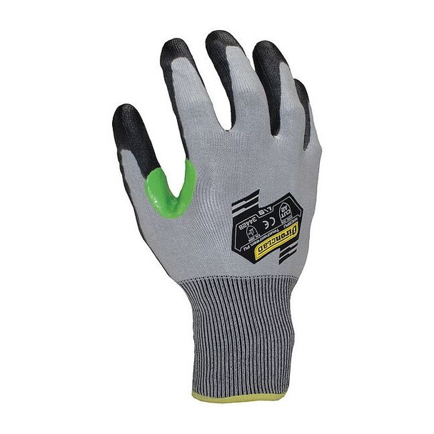 Cut Resistant Coated Gloves, Cut Level A2 ,Dipped ,Polyurethane ,Smooth ,M 1 PR