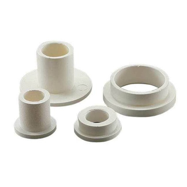 Shoulder Washer, Fits Bolt Size 1/4 in Nylon, Natural Finish, 40 PK