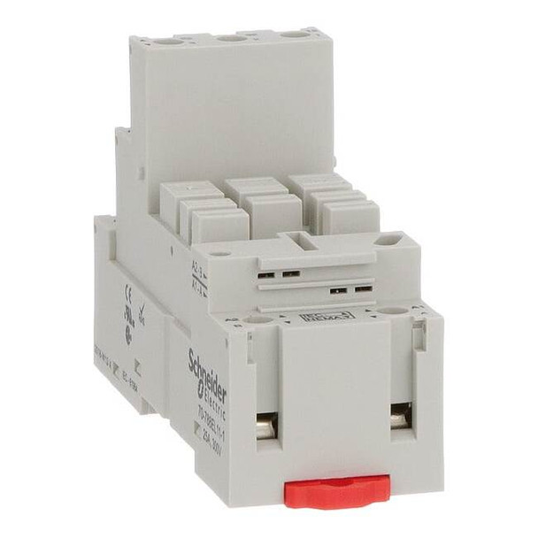 Schneider Electric Relay Socket, Elevator, Square, 11 Pin 70-788EL11-1