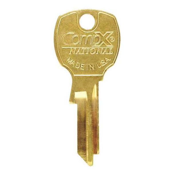 Compx National Key Blank, For 4DEF7 & 4DEF8 D4301
