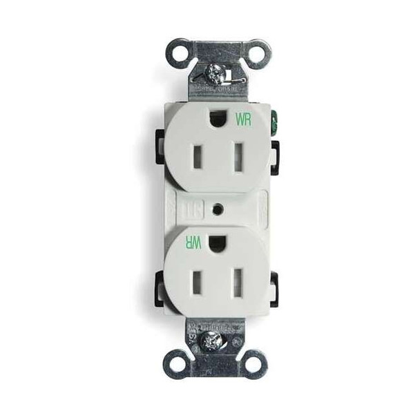 Hubbell Wiring Device-Kellems BR15WHIWRTR