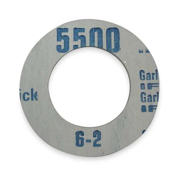 Garlock Gasket,Ring,6 In,Inorganic Fiber,Gray 37555-0106