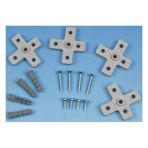 Box Enclosures Wall Mount Kit, NOVAL Accessory, polycarbonate BEN-WMP