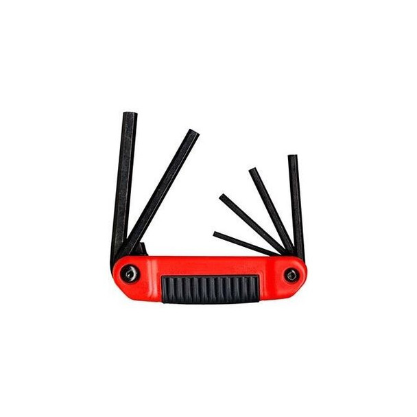 Eklind 6 Piece SAE Fold-Up Hex Key Set, 25611 25611
