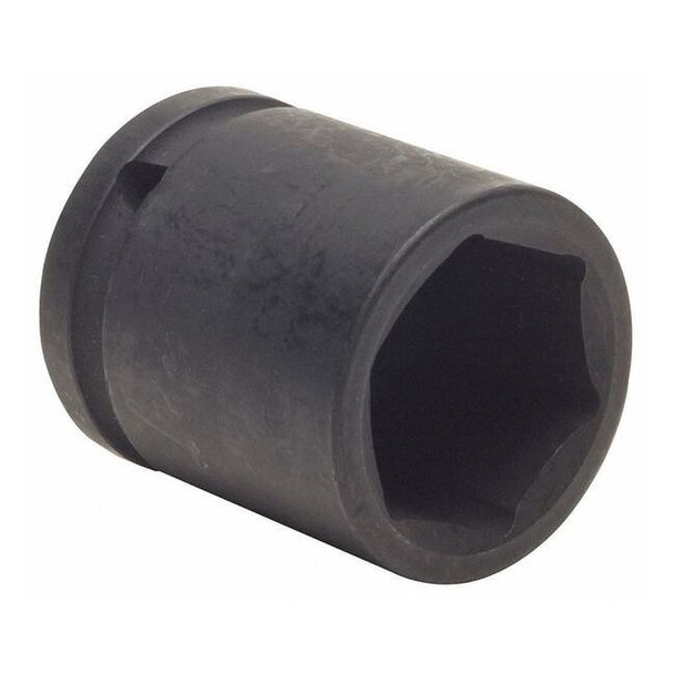 1/2 in Drive Impact Socket 24 mm Size 6 pt Standard Depth, Black Oxide