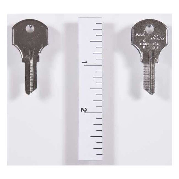 Kaba Ilco Key Blank, Pins 5,PK10 S1000V-CO68