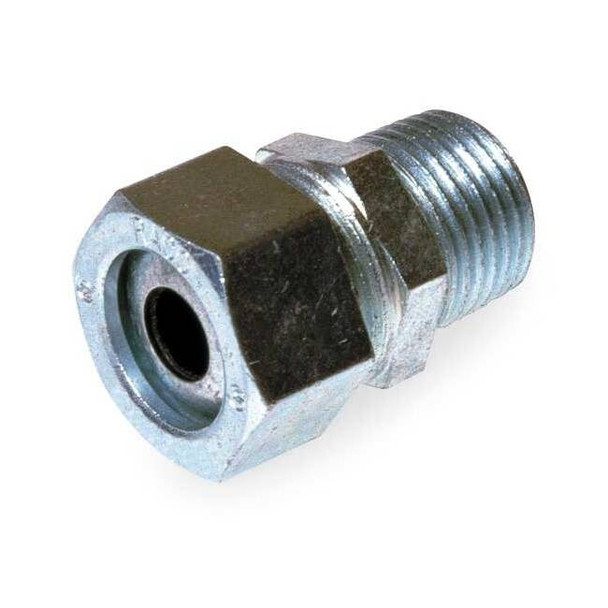 Raco Liquid Tight Connector,1/2in.,Silver 3702-6