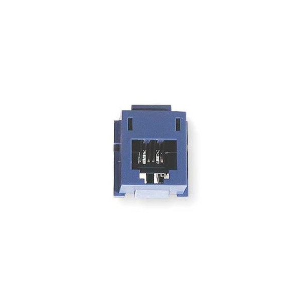 Hubbell Xcelerator HXJUGY Cat.4 Jack - 1 Pack - 1 x RJ-25 Network Female - Gray