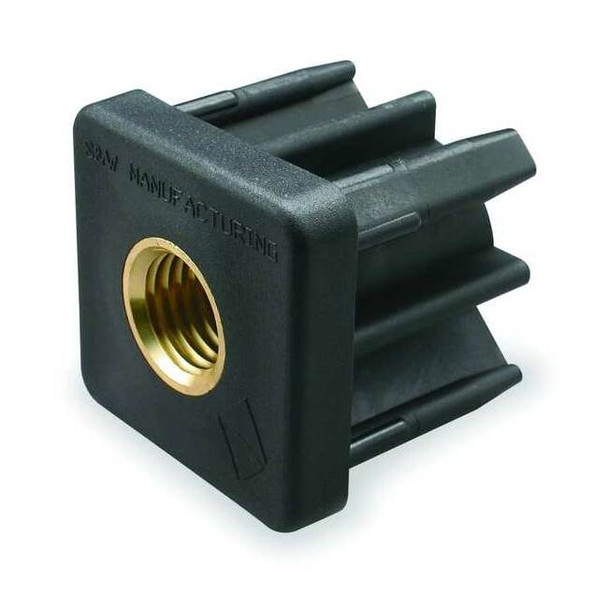 S & W Manufacturing Square Tube End, 5/8-11 Thread TE1-2C