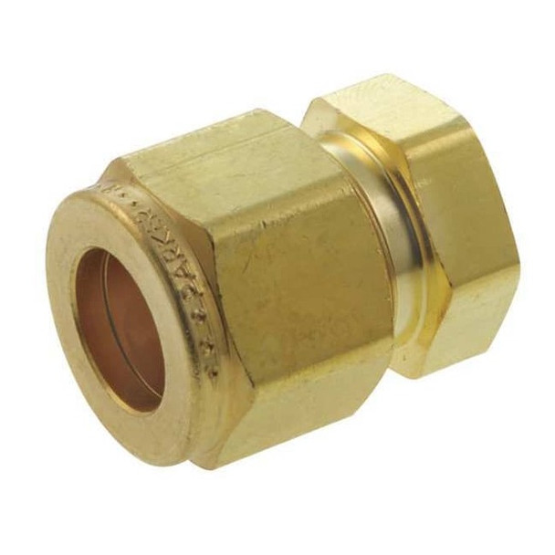 Parker 3/8" Compression Brass Plug 6BLEN6-B