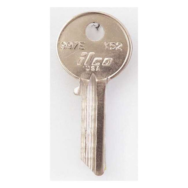 Kaba Ilco Key Blank,Brass,Type Y52,5 Pin,PK10 997E-Y52