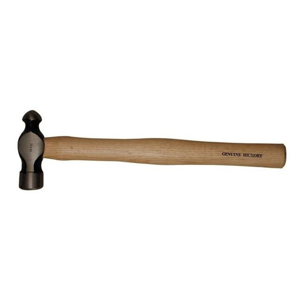 Westward 4 oz. Ball Peen Hammer, 13" Hickory Handle 6DWN9