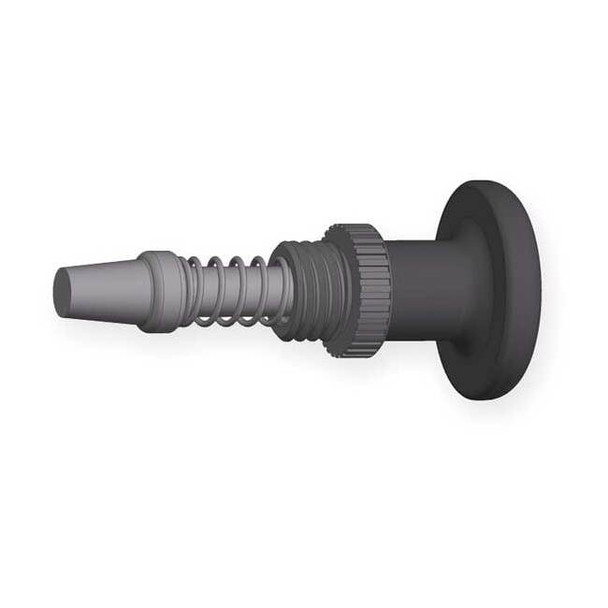Pop Pin Weld On Barrel, 5/16" Tip Dia., 0.600"L, Pull Knob