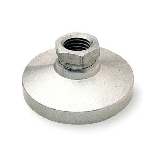 S & W Manufacturing Leveling Mount,Boltless,1/4-20,1 in Base TSW-0N