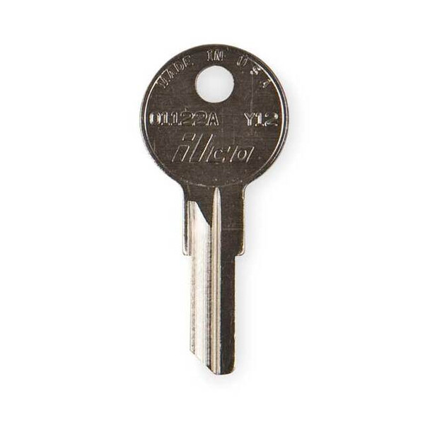 Kaba Ilco Key Blank,Brass,Yale Lock,PK10 O1122A-Y12
