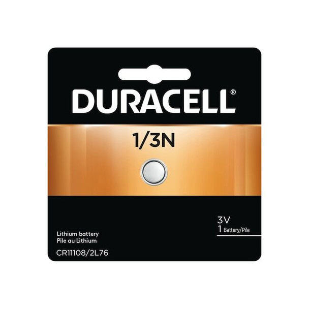 Duracell DL1/3NBPK Lithium Camera Battery - For Camera - 3 V DC - 1 Each