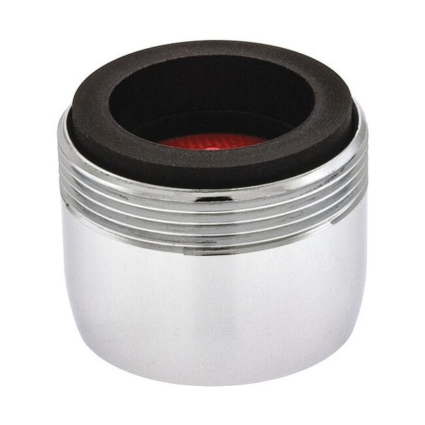 2.2 gpm Outlet, 15/16 in - 27, 55/64 in - 27 Thread Size, Chrome, Brass