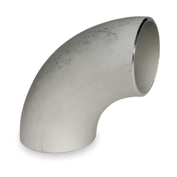 304L Stainless Steel Butt Weld 1-1/2 in 90Â° Long Radius Elbow Schedule 10