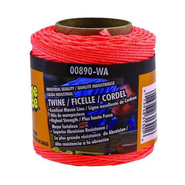 Manufacturer Varies Twine,Nylon,No 18,250 ft.,Orange 89O-WA