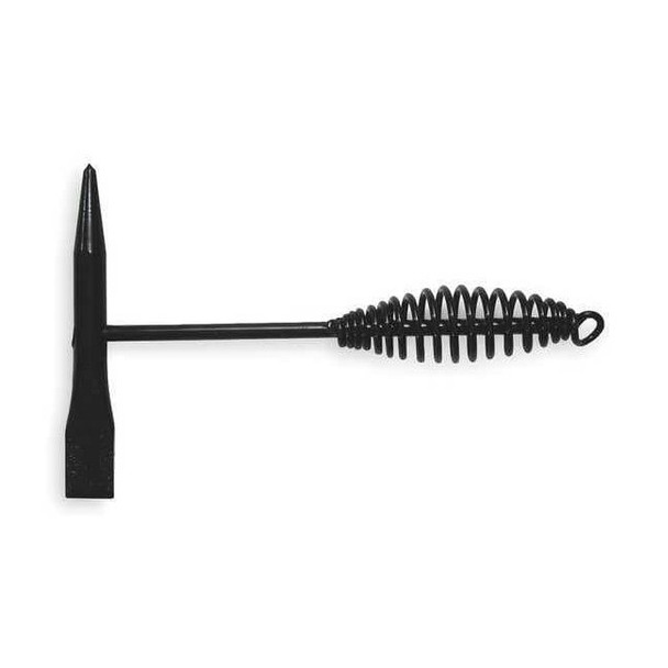 Westward 5 oz. Chipping Hammer, 1 in L Blade, 11 in L Steel Handle 2DBU9