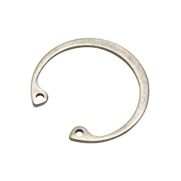 Internal Retaining Ring, Stainless Steel, Plain Finish, 11 mm Bore Dia., 5 PK