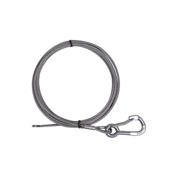 Dayton Winch Cable,SS,3/16 In. x 45 ft. 35Z861