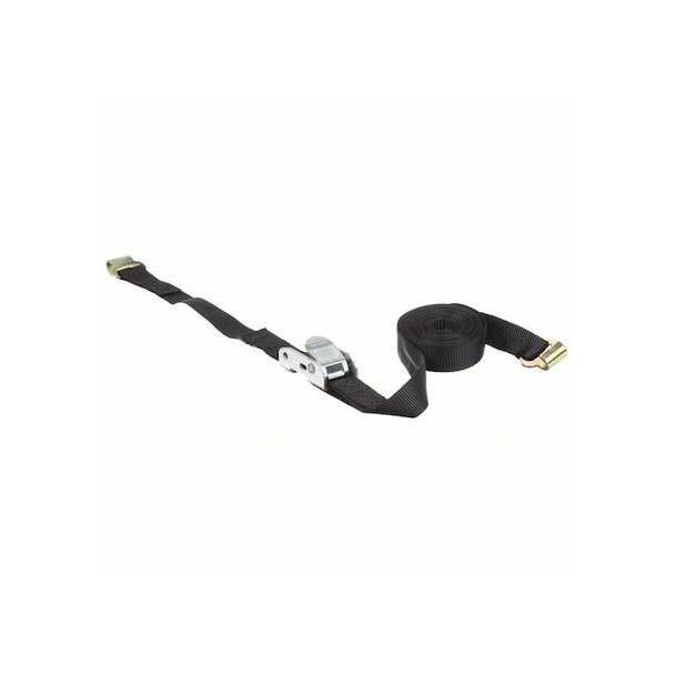 Lift-All Tiedown,Cam Strap Asmbly,330 lb,Flat Hk 6A110