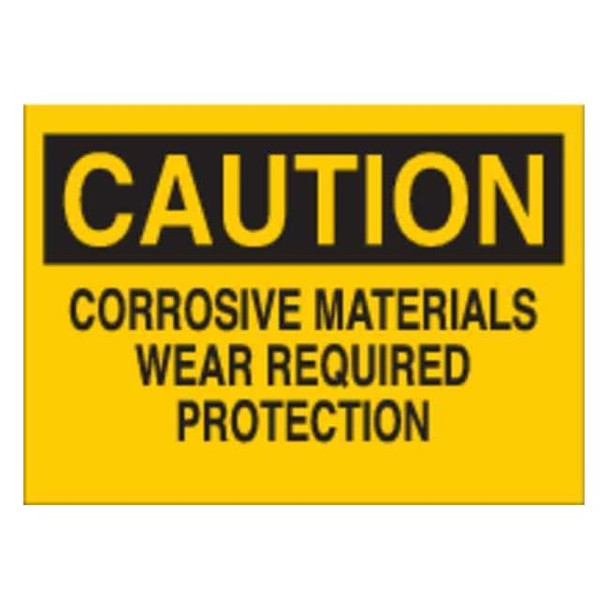 Brady Safety Sign Label,3-1/2 In. H,5 In. W, 87766 87766