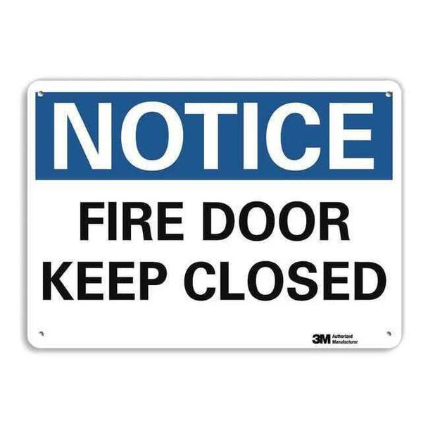 Entrance Sign, 7 in Height, 10 in Width, Plastic, Vertical Rectangle, English