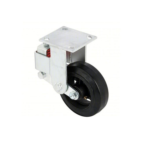 Manufacturer Varies Plate Caster,Rigid,Rubber,8 1/2"H P22R-RY060R-14