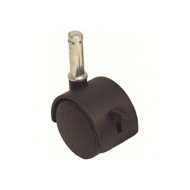 Manufacturer Varies Stem Caster,100 lb. Load,Black Wheel P3S-NB60G-SG5-WK