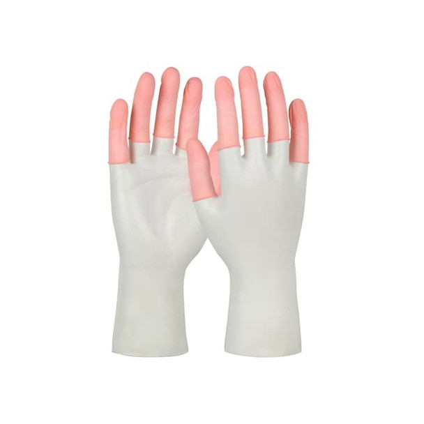 Pip Finger Cots, Pink, Latex, M, PK720 7JM