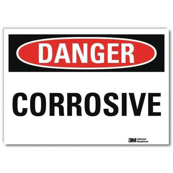 Danger Sign, 7 in H, 10 in W,Vertical Rectangle, English, U3-1268-RD_10X7